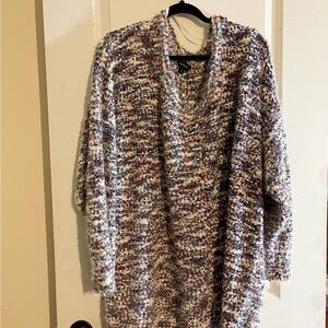 Torrid Multicolor Round Neck Sweater